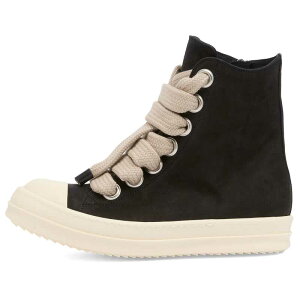 bNIEGX fB[X V[Y Xj[J[ [X Rick Owens Jumbolace Sneaker Black & Milk ubN