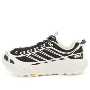 yz zbJIlIl Y Xj[J[ V[Y HOKA ONE ONE U Mafate Three2 Sneaker Frost & Black