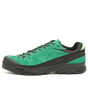T Y V[Y Xj[J[ XG[h Salomon X-ALP SUEDE Sneaker Black Parakeet & Patina Green ubN