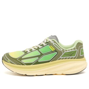 yz zbJIlIl Y Xj[J[ V[Y HOKA ONE ONE x Supervsn Clifton One9 Sneaker Mantis Green