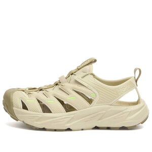 zbJIlIl Y V[Y Xj[J[ HOKA ONE U Hopara Sneaker Oyster Mushroom & Neon Lime C