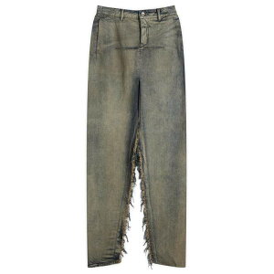 ���b�N�I�E�G���X ���f�B�[�X �{�g���X�J�[�g �f�j�� �}�L�V Rick Owens Denim Sliced Maxi Skirt Dirty Hustler �f�j��