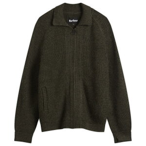 �o�u�A�[ �����Y �A�E�^�[ �J�[�f�B�K�� Barbour Heritage + Garthman Zip Cardigan Olive Ink �I���[�u
