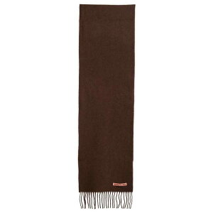 ANl XgDfBIY Y ANZT[ }t[EXg[EXJ[t Acne Studios Canada Skinny New Scarf Brown Melange uE