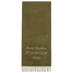 ANl XgDfBIY Y ANZT[ }t[EXg[EXJ[t Acne Studios Venus 1996 New Scarf Olive Green O[