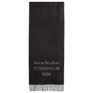 ANl XgDfBIY Y ANZT[ }t[EXg[EXJ[t Acne Studios Venus 1996 New Scarf Black/White zCg