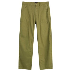 �X�^�����C �����Y �{�g���X �J�W���A���p���c Stan Ray Fat Pant Olive Ripstop �I���[�u