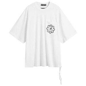}X^[}Ch Y gbvX TVc MASTERMIND WORLD Pocket Short Sleeve T-Shirt White zCg