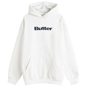 �o�^�[�O�b�Y �����Y �A�E�^�[ �p�[�J�[�E�X�E�F�b�g ���S Butter Goods Ripstop Logo Applique Hoodie Ash �A�b�V��