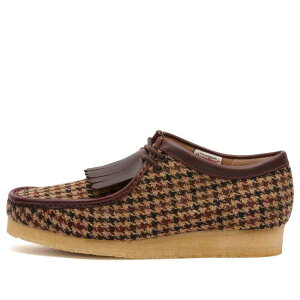 N[NX Y V[Y Xj[J[ Clarks Originals Wallabee Brown Tweed Comb uE