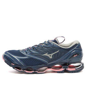 ~Ym Y V[Y Xj[J[ Mizuno x VRUNK Wave Prophecy LSSneaker Plumeria Ultimate Gray & Pageant Blue O[