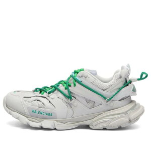 oVAK Y V[Y Xj[J[ [X Balenciaga Track Trail Double Lace Sneaker Grey / Green / Blue O[