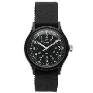 ^CbNX Y ANZT[ rv Timex MK1 Resin 36mm Watch Black ubN