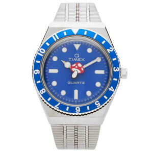 ^CbNX Y ANZT[ rv Timex seconde/seconde/ Q Timex Prequel Top Ring Watch Smurf