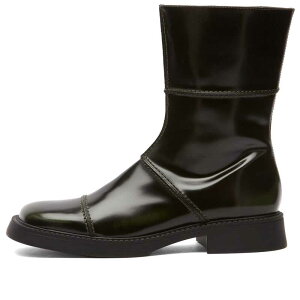 �~�X�^ ���f�B�[�X �V���[�Y �u�[�c�E���C���u�[�c �A���N�� Miista Dahlia Khaki Black Ankle Boots Khaki & Black �u���b�N
