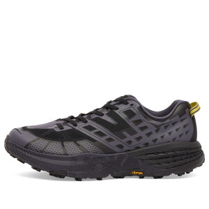 �z�b�J�I�l�I�l ���f�B�[�X �V���[�Y �X�j�[�J�[ HOKA ONE U Speedgoat 2 Sneaker Black & Squid Ink �u���b�N