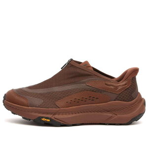 �z�b�J�I�l�I�l ���f�B�[�X �V���[�Y �X�j�[�J�[ HOKA ONE U Projectransport Sneaker Mineral Brown & Walnut �u���E��