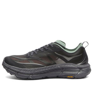 zbJIlIl fB[X V[Y Xj[J[ HOKA ONE U Mafate Speed 4 Lite Sneaker Charcoal Grey & Jade `R[