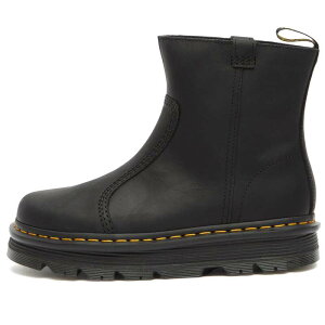 hN^[}[` fB[X V[Y u[cECu[c Dr. Martens ZebZag Rigger Boot Black ubN