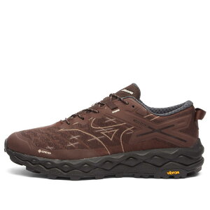 �~�Y�m �����Y �V���[�Y �X�j�[�J�[ Mizuno WAVE MUJIN LS GTX Sneaker Mole Chicory Coffee & Tortoise Shell �R�[�q�[