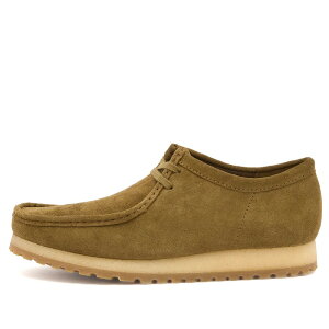 �N���[�N�X �����Y �V���[�Y Clarks Originals Wallabee RB Olive Suede �I���[�u