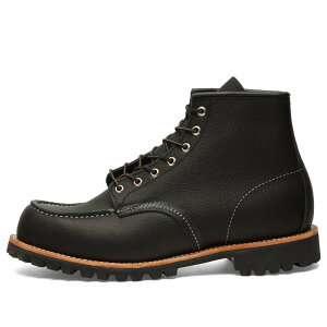 bhEBO Y V[Y u[cECu[c Red Wing 8-Inch Roughneck Boot Black Oil Slick ubN