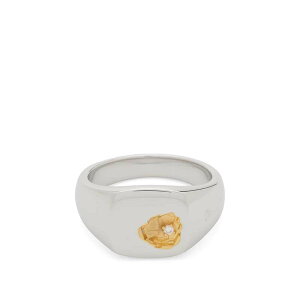 �g���E�b�h �����Y �A�N�Z�T���[ �w�� Tom Wood Small Minediamond Ring Silver & 18K Gold �S�[���h