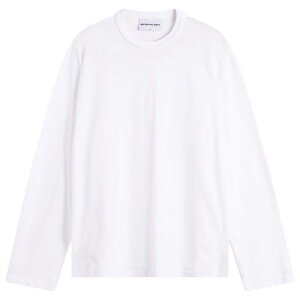 �G���P�[�A�C �����Y �g�b�v�X �V���c MKI 220 Gsm Slub Long Sleeve White �z���C�g