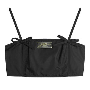 �K�j�[ ���f�B�[�X �g�b�v�X �V���c �i�C���� Ganni Duchesse Nylon Strap Top Black �u���b�N