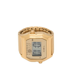 �^�C���b�N�X �����Y �A�N�Z�T���[ �r���v Timex MM6 T80 Gold-Tone Ring Watch - S/M Gold �S�[���h