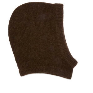 ���b�N�I�E�G���X �����Y �A�E�^�[ �j�b�g�E�Z�[�^�[ Rick Owens Knit Hood Brown �u���E��