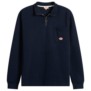 �A�����[�����b�N�X �����Y �A�E�^�[ �p�[�J�[�E�X�E�F�b�g �n�[�t�W�b�v �V���c Armor-Lux Half Zipocket Sweatshirt Navy �l�C�r�[