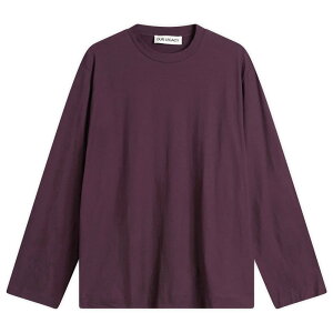 �A���[���K�V�[ �����Y �g�b�v�X T�V���c Our Legacy Box Long Sleeve T-Shirt Damson