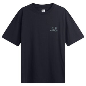 �V�[�s�[�J���p�j�[ �����Y �g�b�v�X T�V���c �W���[�W�[ ���S C.P. Company 30/1 Jersey Comfort Logo T-Shirtotal Eclipse