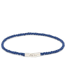 ミアンサイ メンズ アクセサリー ブレスレット・バングル・アンクレット Miansai Cruz Rope Bracelet Blue & Silver ブルー