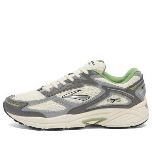 �u���b�N�X �����Y �V���[�Y �X�j�[�J�[ Brooks Adrenaline GTS 4 Sneaker White, Black & Green �z���C�g