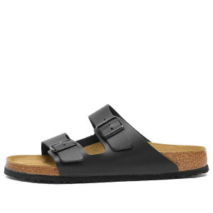 �r���P���V���g�b�N �����Y �V���[�Y �T���_�� Birkenstock Arizona Black Smooth Leather �u���b�N
