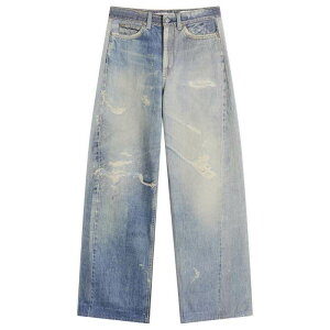 �A���[���K�V�[ ���f�B�[�X �{�g���X �f�j���p���c �W�[���Y Our Legacy Full Cut Baggy Jeans Digital Denim Print �f�j��