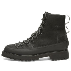 �O�����\�� �����Y �V���[�Y �u�[�c�E���C���u�[�c Grenson Brady Tech Boot Black Reining Suede �u���b�N