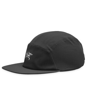 �A�[�N�e���N�X �����Y �A�N�Z�T���[ �X�q �L���b�v Arcteryx Arc'teryx Gamma 5 Panel Cap Black & Arctic Silk �u���b�N