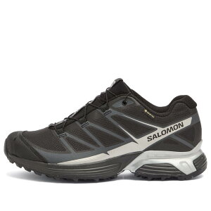 �T������ �����Y �V���[�Y �X�j�[�J�[ Salomon XT-PATHWAY GTX Sneaker Black & Silver �u���b�N