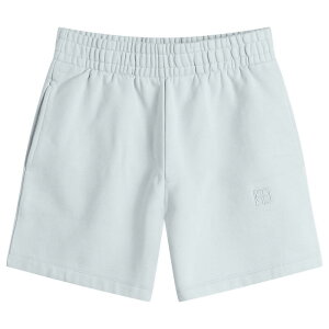 �A�j�[�r�� ���f�B�[�X �{�g���X �n�[�t�p���c�E�V���[�c �V���[�g�p���c Anine Bing Kam Sweat Shorts Light Blue �u���[