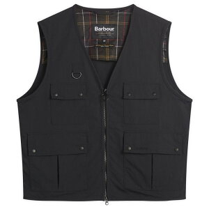 �o�u�A�[ �����Y �A�E�^�[ �x�X�g Barbour Fly Fishing Vest Black �u���b�N