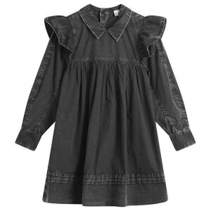 �K�j�[ ���f�B�[�X �g�b�v�X �����s�[�X �~�j GANNI Mini Frill Dress Black �u���b�N