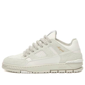 �A�N�Z���A���K�g �����Y �V���[�Y �X�j�[�J�[ Axel Arigato Area Lo Fluffy Sneaker White & Off White �I�t�z���C�g