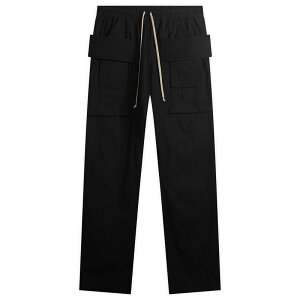 ���b�N�I�E�G���X �����Y �{�g���X �J�W���A���p���c Rick Owens DRKSHDW Creatch Cargo Drawstring Black �u���b�N