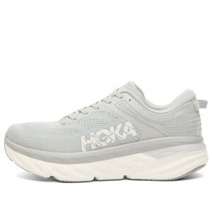 �z�b�J�I�l�I�l ���f�B�[�X �V���[�Y �X�j�[�J�[ HOKA ONE Bondi 7 Sneaker Harbor Mist & White �z���C�g