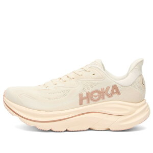 �z�b�J�I�l�I�l ���f�B�[�X �V���[�Y �X�j�[�J�[ HOKA ONE Clifton 10 Sneaker Alabaster & Rose Gold �S�[���h