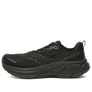 �T�b�J�j�[ �����Y �V���[�Y �X�j�[�J�[ Saucony Hurricane 25 Sneaker Triple Black �u���b�N