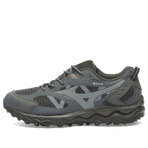 �~�Y�m �����Y �V���[�Y �X�j�[�J�[ Mizuno Wave Mujin Tl Gtx Sneaker Black Sand Quiet Shade & Iron Gate �u���b�N